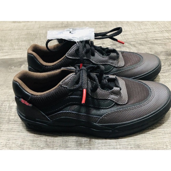 Vans Men's Wayvee Justin Henry Sz 6 Skate shoes Coffeebean Black Popcush New - Picture 3 of 10